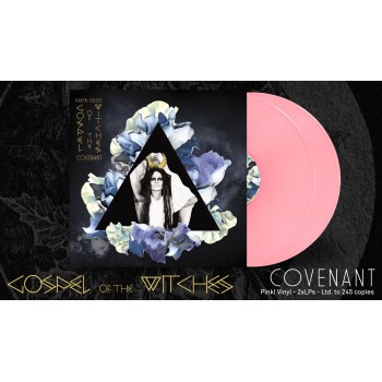 KARYN CRISIS GOSPEL OF THE WITCHES "Covenant" pink DLP 2