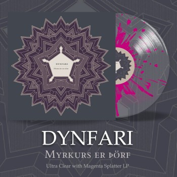 DYNFARI "Myrkurs er þörf" Splatter LP